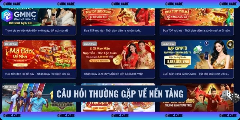 Câu hỏi thường gặp về nền tảng