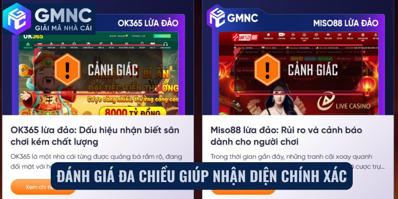 Đánh giá đa chiều giúp nhận diện chính xác